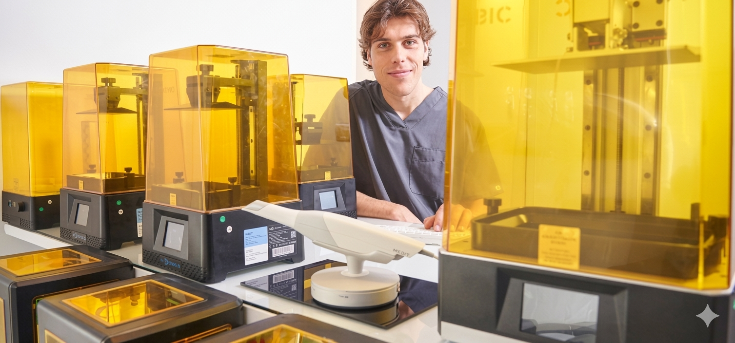 Laboratorio digitale 3D — scanner 3D e stampanti